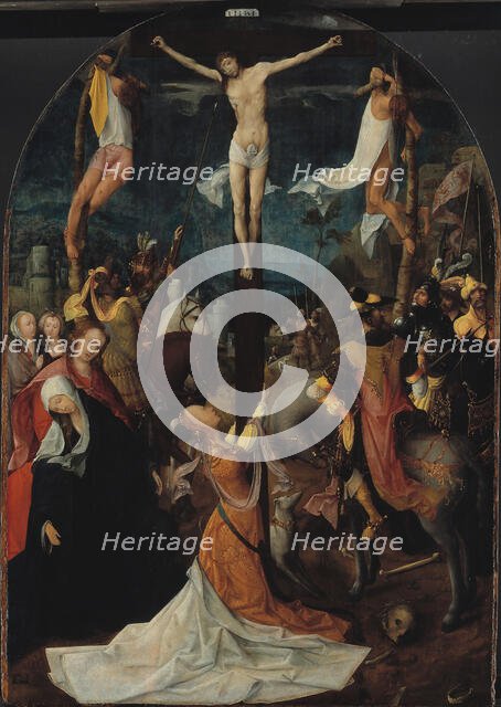 Calvary, 1508-1512. Creator: Jan de Beer.