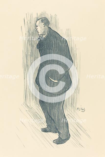 Actor, 1893. Creator: Henri-Gabriel Ibels.