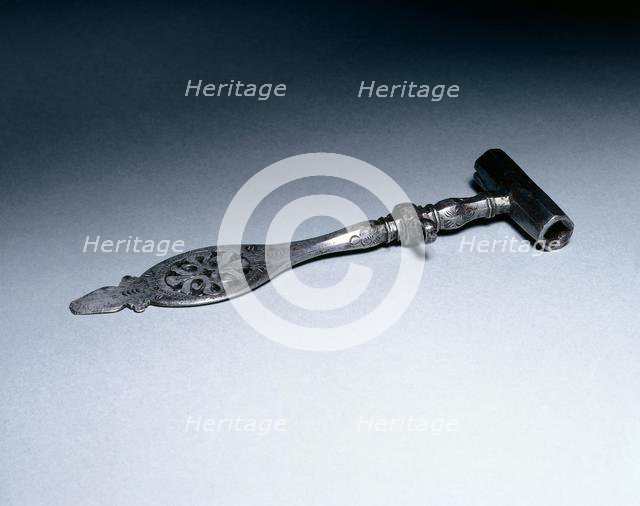 Spanner for a Wheel-Lock Gun, c. 1600-1650. Creator: Unknown.