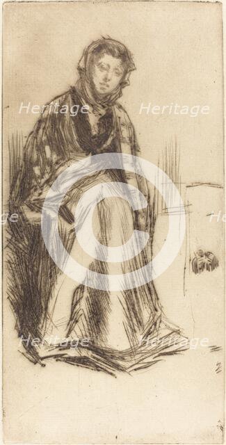 The Scotch Widow, 1875. Creator: James Abbott McNeill Whistler.