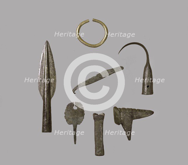 Bronze Age Hoard, c2000-600BC. Artist: Unknown.