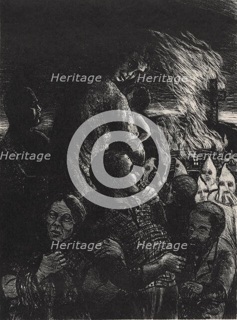 KKK (Untitled), 1940. Creator: Frank Hartley Anderson.