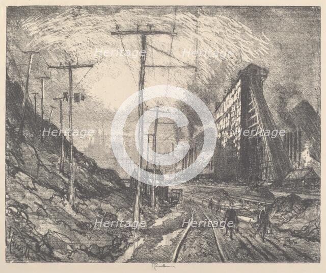 Shenandoah, 1910. Creator: Joseph Pennell.