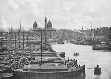 'Hull, from the Docks', c1896. Artist: Poulton & Co.