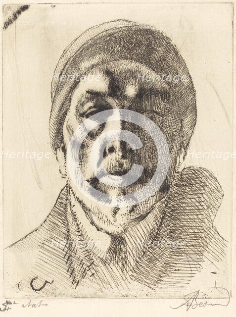 Self-Portrait, 1919. Creator: Paul Albert Besnard.