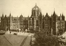 'Victoria Station, Bombay', 1930. Creator: Unknown.