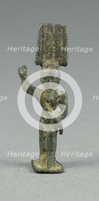 Amulet of the God Osiris, Egypt, Third Intermediate Period, Dynasty 21-25 (1070-656 BCE). Creator: Unknown.