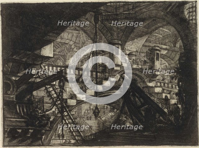 From the series The Imaginary Prisons (Le Carceri d'Invenzione).