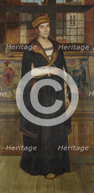 The Painter Quinten Massijs, c1500, 1868. Creator: Jan August Hendrik Leys.