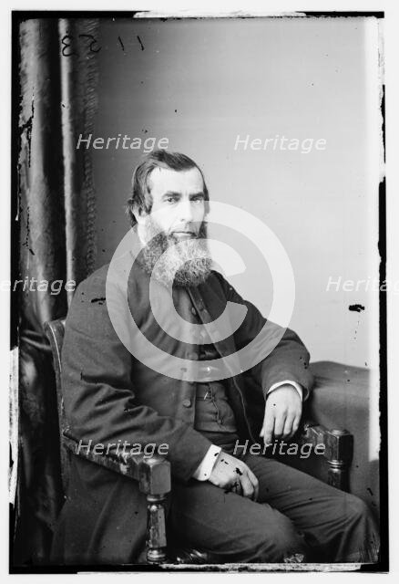 Rev. A.D. Cole, between 1855 and 1865. Creator: Unknown.