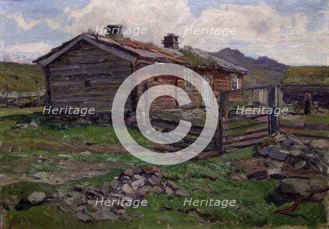 Mountain Farm, unknown date. Creator: Fredrik Borgen.