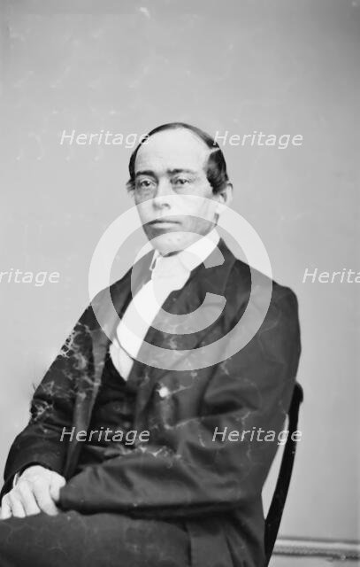 Rev. J.W. Dunn, between 1855 and 1865. Creator: Unknown.