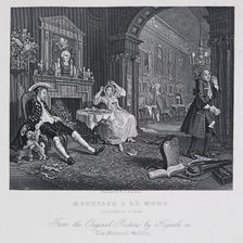 Marriage a la Mode: Breakfast Scene, 1743-1745. Creator: William Hogarth.