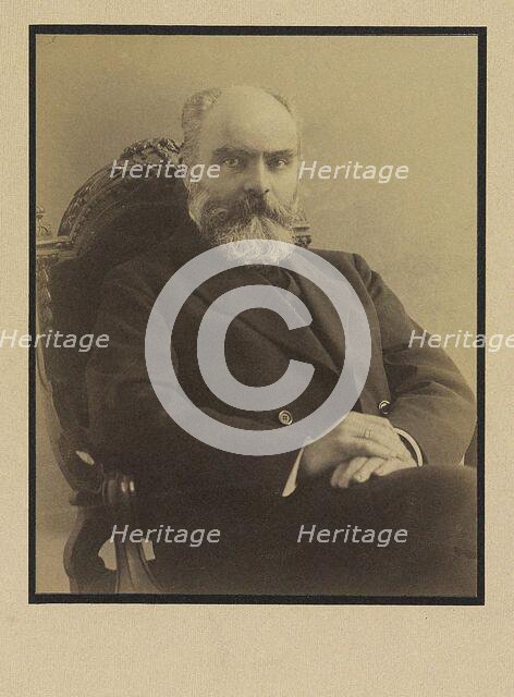 Portrait of the pianist and composer Sergei Mikhailovich Lyapunov (1859-1924). Creator: Anonymous.