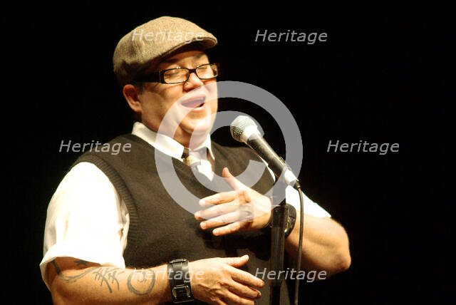 Lea DeLaria, Hawth, Crawley, West Sussex, April 2009. Creator: Brian O'Connor.