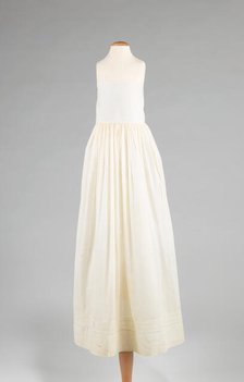 Petticoat, American, 1868. Creator: Unknown.
