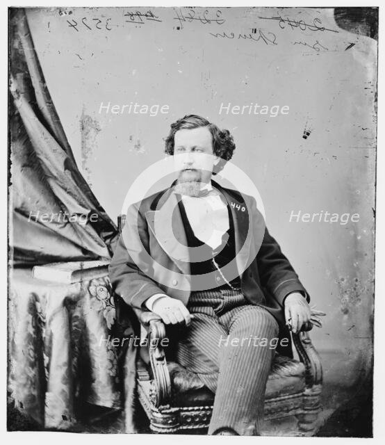 George Eliphaz Spencer of Alabama, between 1860 and 1875. Creator: Unknown.