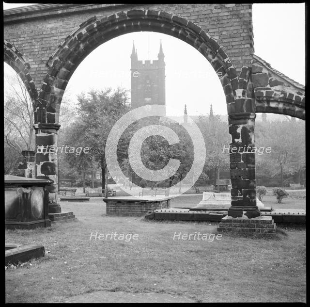 St Peter's Church, Glebe Street, Stoke-upon-Trent, 1965-1968. Creator: Eileen Deste.