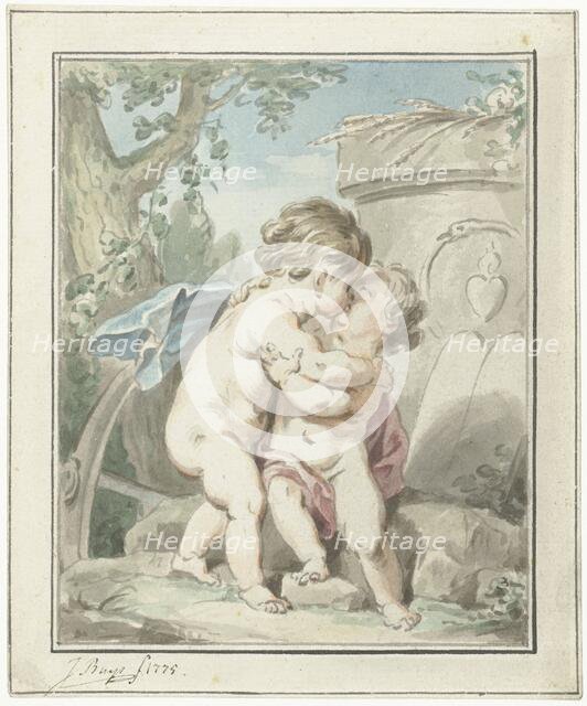 Allegory on love, 1775. Creator: Jacobus Buys.