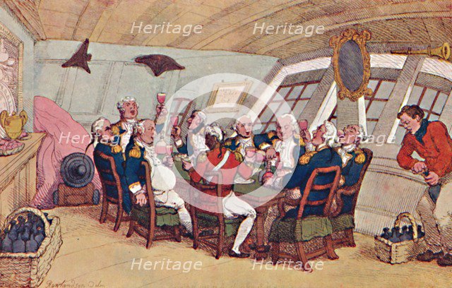 'A Snug Cabin', c1810, (1904). Artist: Thomas Rowlandson.