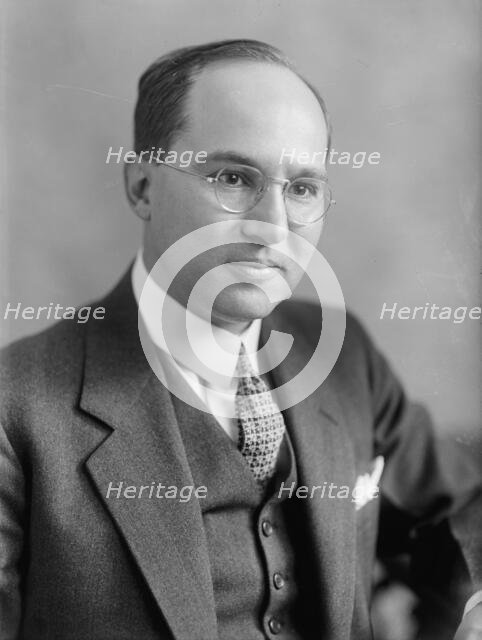 John W. Barriger III - Portrait, 1936. Creator: Harris & Ewing.