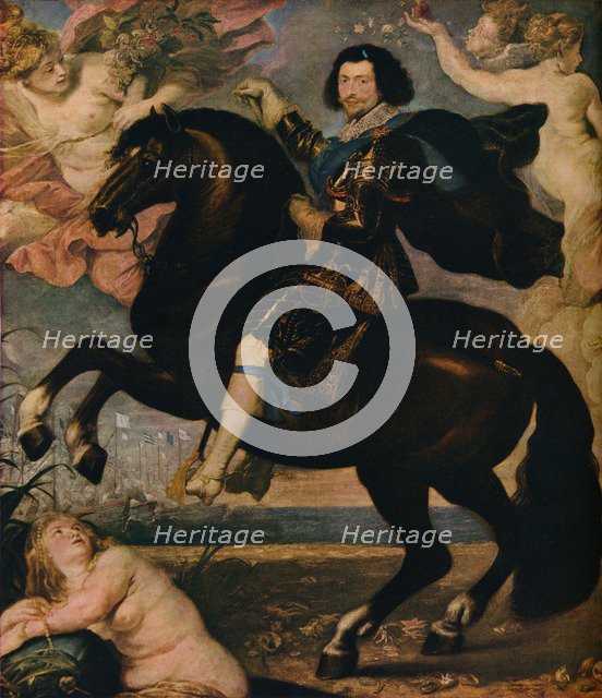 'The Apotheosis of the Duke of Buckingham', c1900, (1936). Artist: Unknown.