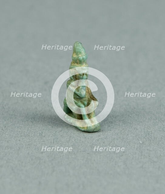 Amulet of the God Horus, Egypt, Late Period, Dynasty 25-30 (780-343 BCE). Creator: Unknown.