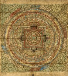Mandala, 17th-18th century. Creator: Unknown.