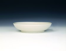 Dehua plate, Ming dynasty, China, 16th century. Artist: Unknown