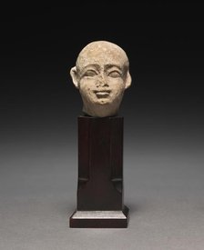 Small Head of a Man, 305-30 BC. Creator: Unknown.