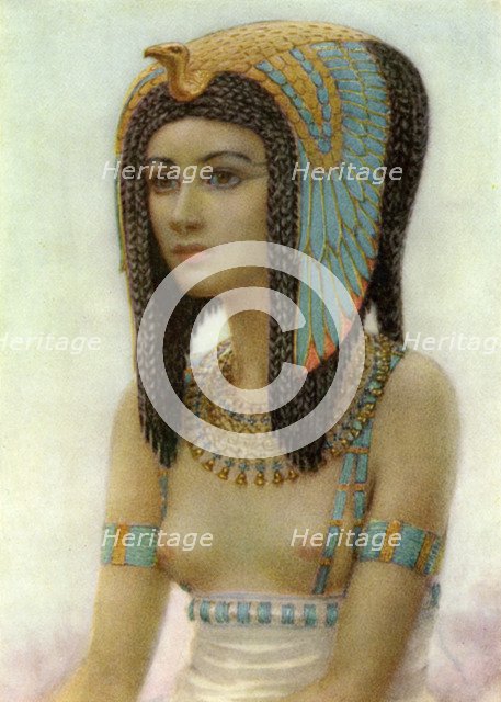 Tetisheri, Ancient Egyptian queen of the 17th dynasty, 16th century BC (1926).  Artist: Winifred Mabel Brunton