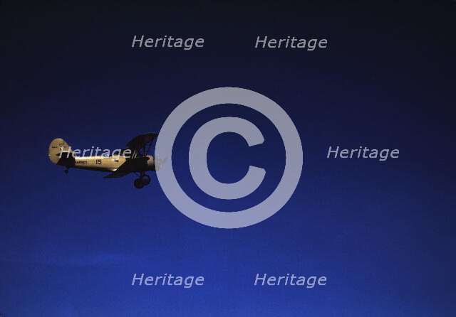 Aerial tug boat, which tows gliders for Marine pilots...Page Field, Parris Island, S.C., 1942. Creator: Alfred T Palmer.