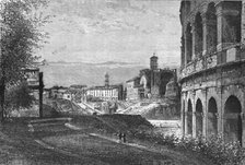 'Entrance to the Forum, looking North; A First Visit to Rome', 1875. Creator: Unknown.