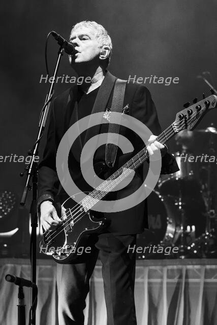 Jean-Jacques Burnel, The Stranglers live at the Royal Albert Hall, Mar 2024. Creator: Annapaola Marchesani.