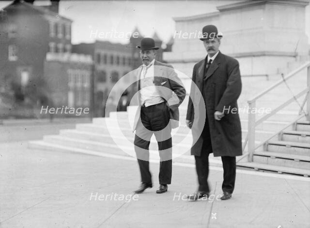 Albert Baird Cummins, Governor of Iowa, (Right), 1911. Creator: Harris & Ewing.