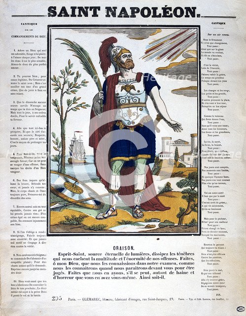 'Saint Napoleon', 19th century. Artist: Unknown