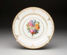 Plate, Sèvres, 1845/46. Creator: Sèvres Porcelain Manufactory.