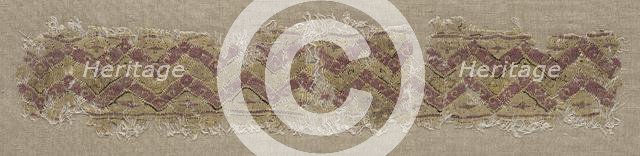 Fragment of a Tiraz-Style Textile, 1081 - 1101. Creator: Unknown.