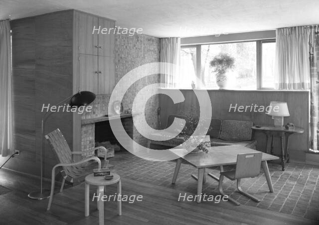 Jesse Oser, residence in Elkins Park, Pennsylvania, 1944. Creator: Gottscho-Schleisner, Inc.