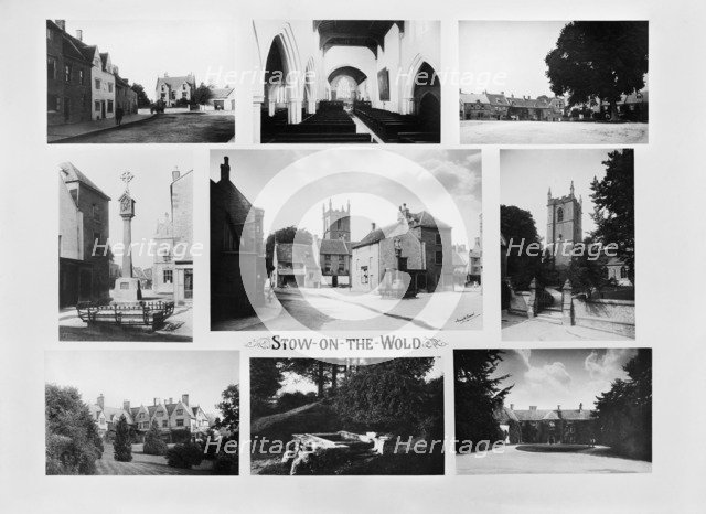 Stow-on-the-Wold, Gloucestershire, 1890. Artist: Henry Taunt.