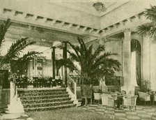 'Palm Court and Lounge in the Majestic', c1930. Creator: Unknown.