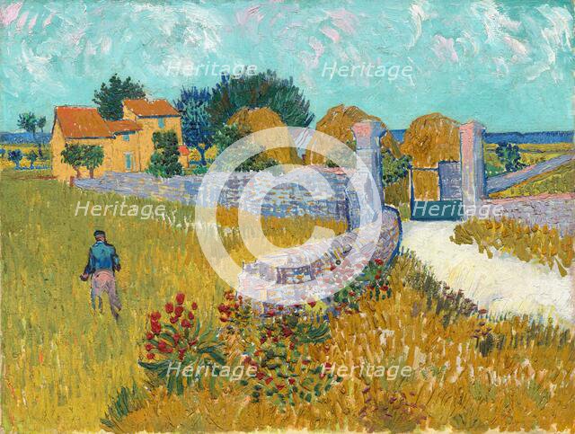 Farmhouse in Provence, 1888. Creator: Vincent van Gogh.