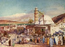 'The Mosque at Tiberias and the Lake of Galilee', 1902. Creator: John Fulleylove.