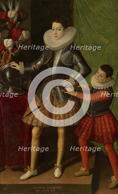 Giuliano Cesarini the Younger (1466-1510), aged 14, ca 1586. Artist: Anguissola, Sofonisba (ca. 1532-1625)