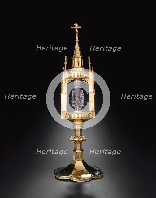 Reliquary Monstrance with a Tooth of Saint John the Baptist, Germany, 1433; container: 900/1200. Creator: Weddeghe Velstede.