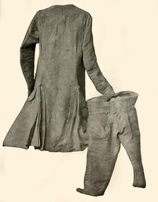 'A suit of velvet, worn by Robert Livingston of Clermont Manor, New York', c1740, (1937). Creator: Unknown.