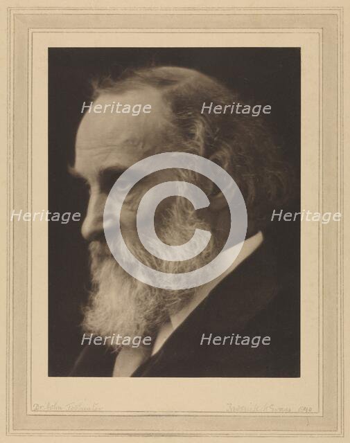 Dr. John Todhunter, 1890. Creator: Frederick Henry Evans.