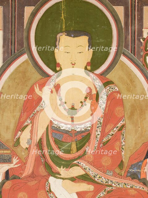 Bodhisattva Jijang (Kshitigarbha) and the Ten Kings of Hell (image 3 of 9), c1841. Creator: Anon.