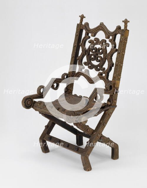 Royal Chair (Akonkromfi), Ghana, Probably mid-/late 19th century. Creator: Unknown.