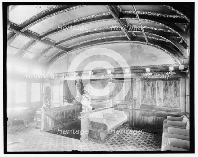 Entrance to convention hall, Str. City of Cleveland, Detroit & Cleveland Navigation Co., (1908?). Creator: Unknown.